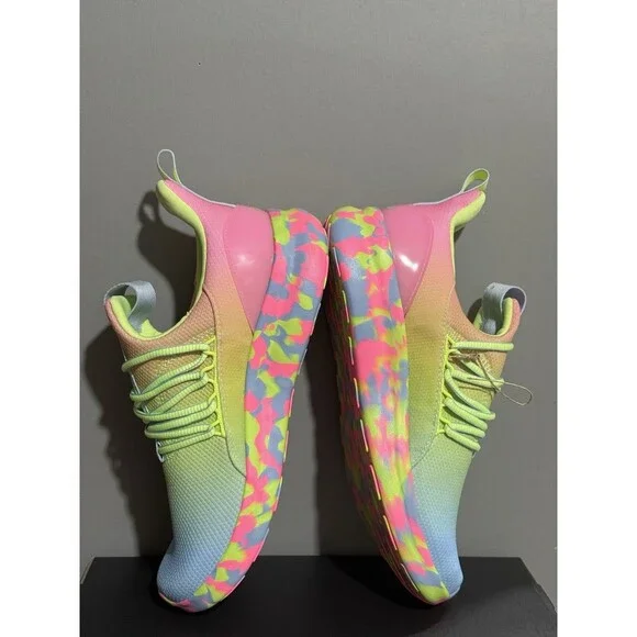 New Adidas Big Kids Girls SZ 7 Lite Racer Adapt 7.0 Running Gym Slip On Shoes - Picture 8 of 15